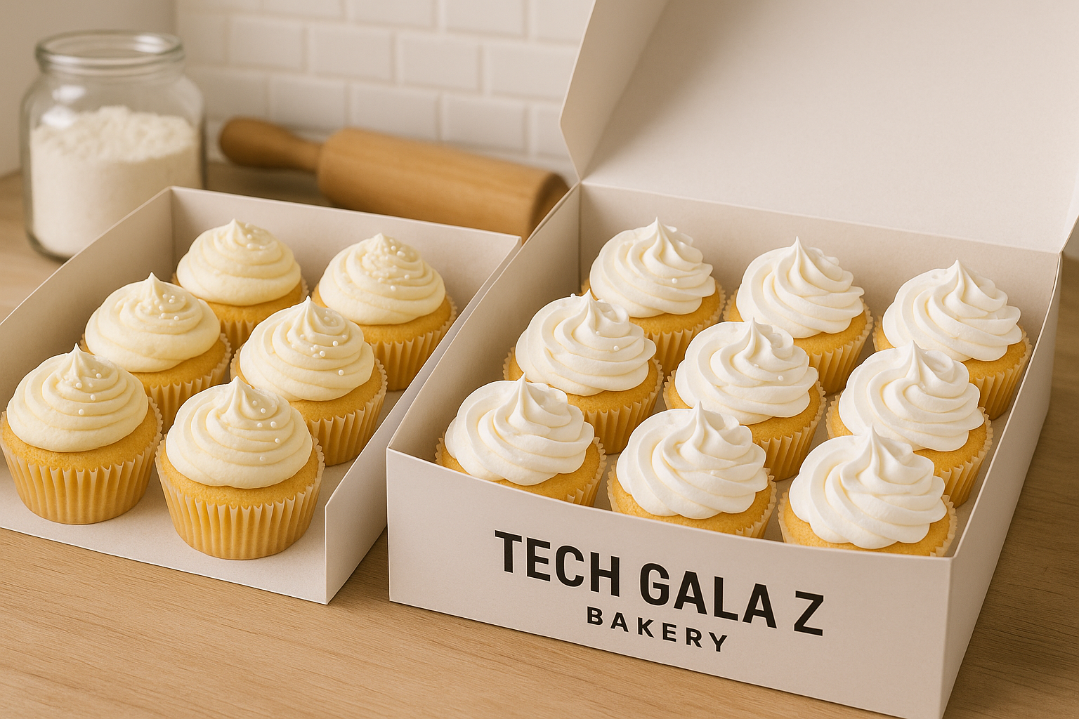 Dozen Vanilla Cupcakes