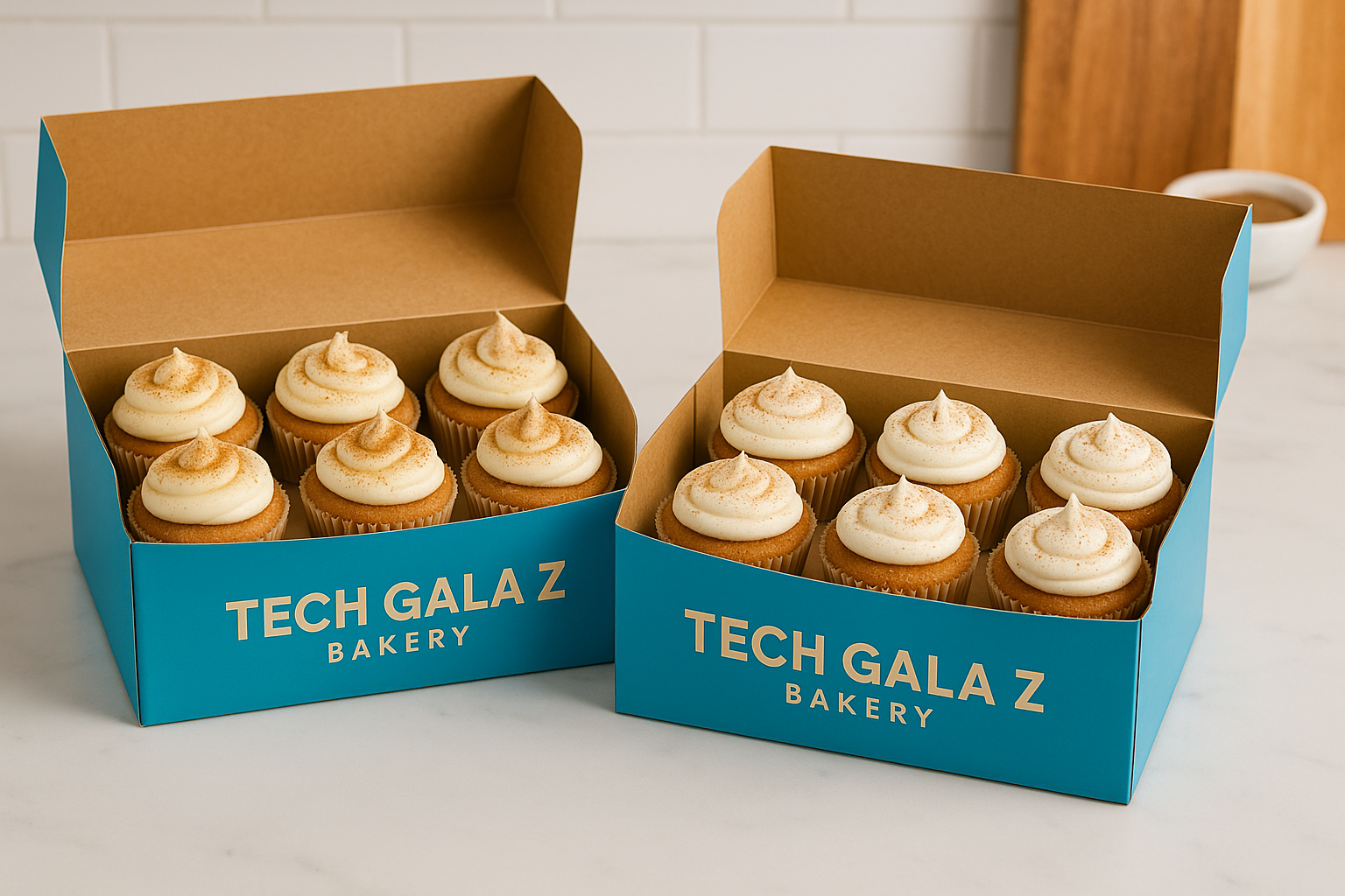 Dozen Cinnamon Roll Cupcakes